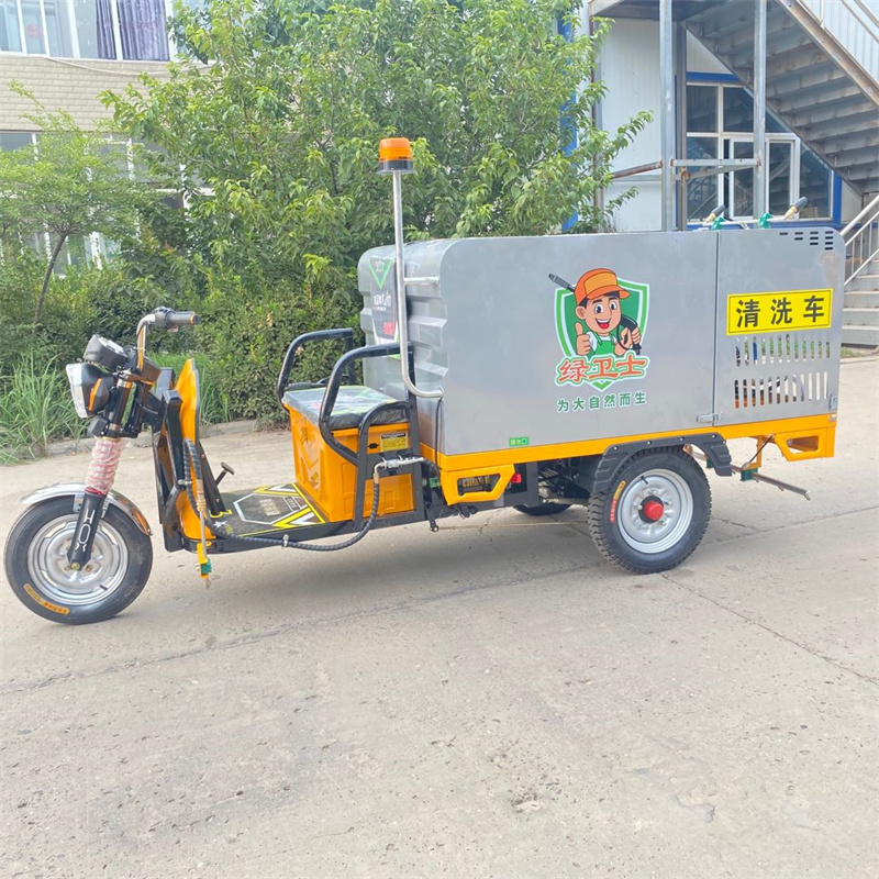 荣昌电动高压冲洗车CX700A（不锈钢箱体）